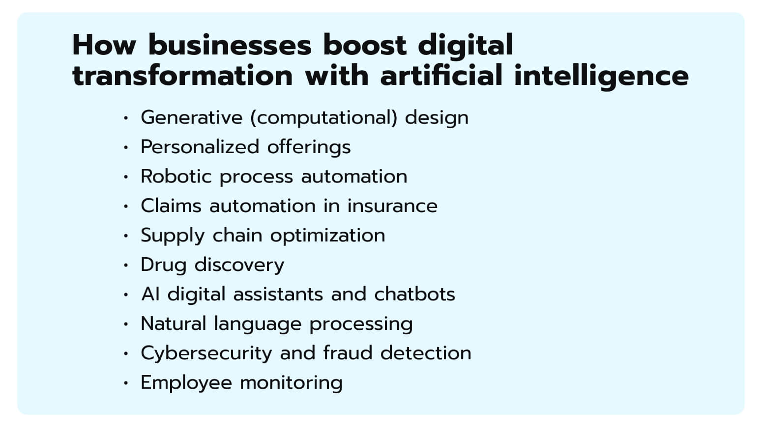 Digital Transformation With Artificial Intelligence – Avenga