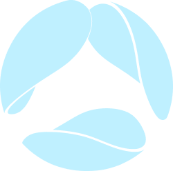 Avenga Logo decor blue